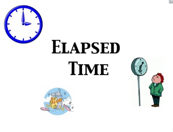 Preview of Let's Learn Elapsed Time