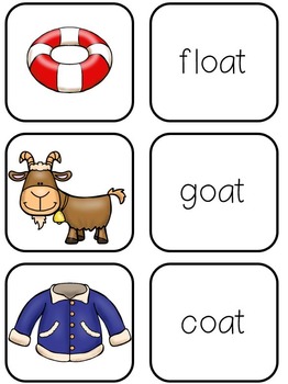 Let's Learn Long O ( oa, oe, and ow phonics unit) | TpT