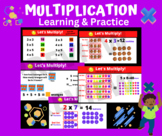 Multiplication fact learning and practice with visual mani