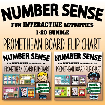 Preview of Number Sense Bundle {Promethean Board Flip Charts}