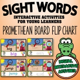 Sight Words (Pre-Primer) Promethean Board Flip Chart