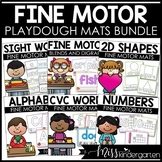 Fine Motor Activities | Playdough Mats Bundle