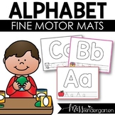Alphabet Play Dough Mats Fine Motor Skills