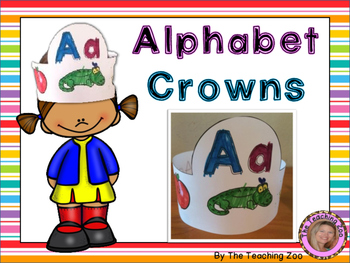 Preview of Let's Learn the Alphabet!  ABC Crowns!