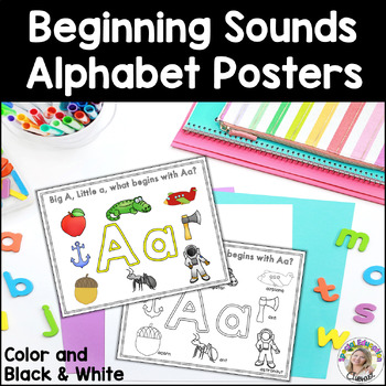 Alphabet Coloring Book and Posters