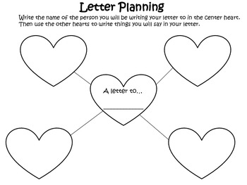 Printable Valentine's Day Chair Back Craft and Friendly Letter Template