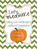 Let's Measure- Pumpkin Non-Standard Unit Measuring Booklet