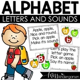 Alphabet Sounds and Letter Recognition FREEBIE Uppercase a
