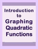 Quadratic Functions - Introduction to graphing with Technology