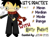 Let's Practice Mean, Median, Mode, and Range (with Harry Potter)