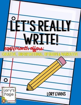 Preview of Let's Really Write