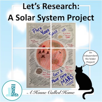Preview of Let's Research: A Solar System Project