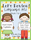 Let's Review!~Language Arts Grade 1 & 2