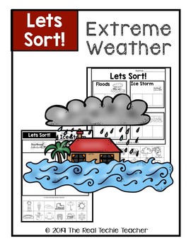 Preview of Lets Sort! Extreme Weather