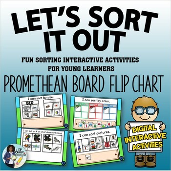Preview of Sorting Interactive Activities – Promethean Board Flip Chart