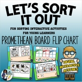 Sorting Interactive Activities – Promethean Board Flip Chart