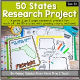 50 States Project- Research Project | Report {with grading