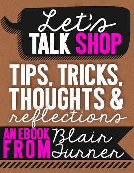 Preview of Let's Talk Shop: An eBook for TpT Sellers