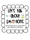 Feelings Match Game - Let's Talk about Emotions (for boys)