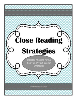 Preview of Let's Talk to the Text- Posters for Close Reading