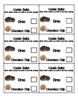 Let's Vote-A FREE Voting Activity Using Cookies by 2nd Grade's a Hoot