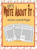 Let's Write About It - Autumn - Creative Writing
