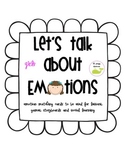 Feelings Match Game - Let's talk about Emotions (for girls)