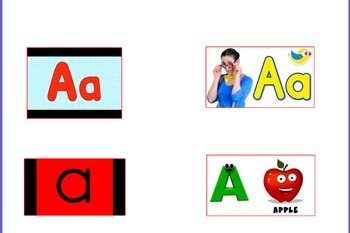 Preview of Letter A Activities for Promethean Interactive Whiteboard