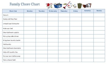 Family Chore Chart App