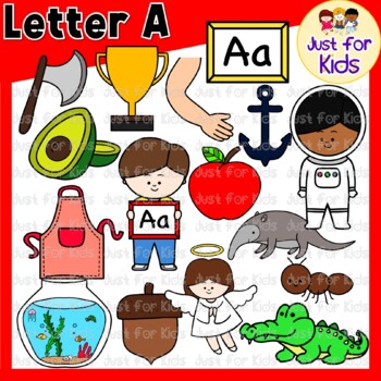 Alphabet Letter A With Clip-art And Few Similar Words Starting With The  Letter Printable Graphic For Preschool / Kindergarten Kids Royalty Free  SVG, Cliparts, Vectors, and Stock Illustration. Image 38526234.