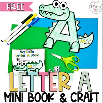 Letter A Craft & Activity Book | Alphabet Activities Kindergarten ...