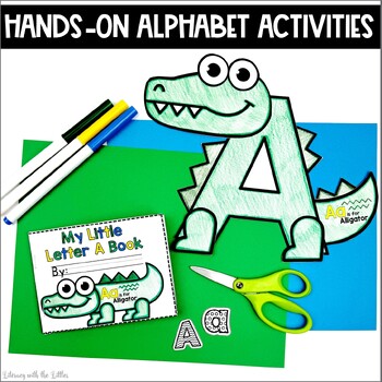 Letter A Craft & Activity Book | Alphabet Activities Kindergarten ...