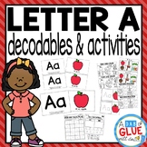 Alphabet Decodable Readers & Letter Review Worksheets Acti