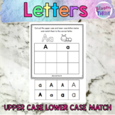 Letter A Matching Upper Case Lower Case