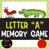 Letter A Memory Game