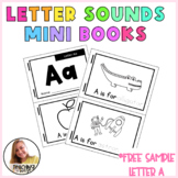 Letter A Mini Book FREE SAMPLE