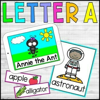 Letter A Stories, Worksheets, Crafts, Posters, and More
