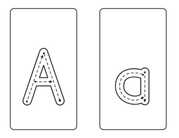 Letter A Task Box Cards FREE by DeAnne Martin | TPT