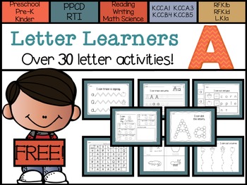 Preview of Letter Learners: Letter A