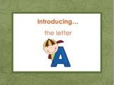 Letter Aa - Alphabet Lesson – Power Point  – Teaching the 
