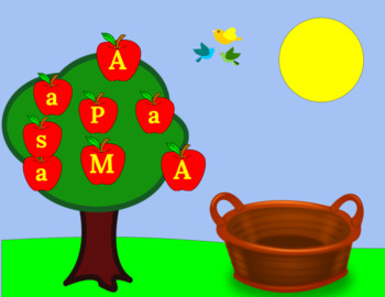 Preview of Letter Aa Interactive Worksheet 