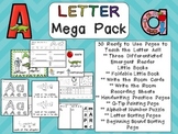 Letter Aa Mega Pack- Kindergarten Alphabet- Handwriting, L