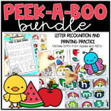 Letter Activities Alphabet Recognition Center Peek-A-Boo Kindergarten Halloween