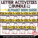 Letter Activities BUNDLE | Alphabet Digital Task Cards wit