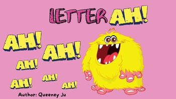 Preview of Letter Ah! Letter Sound Book!