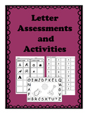 Letter Assessment and Activities for Kids with Autism