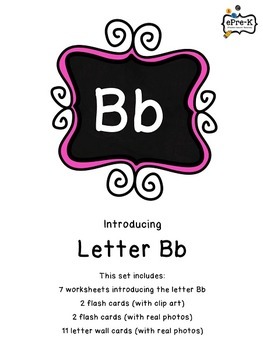 Preview of Letter B