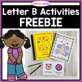 Letter B Activities FREEBIE