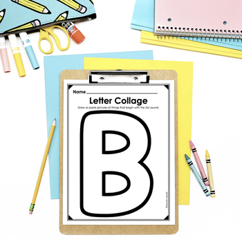 Letter B Worksheets | Letter of the Week Activities by Teacher Jeanell