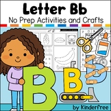 Letter B Alphabet No Prep Activities and Crafts